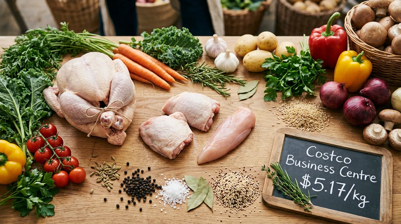 Edmonton Meat Prices 2026: From $5.17/kg Bulk Chicken to $49.99/kg Tenderloin