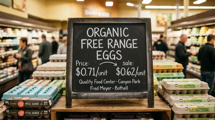 Grocery Price Tracker in Bothell March 2026: What's Going Up and Down