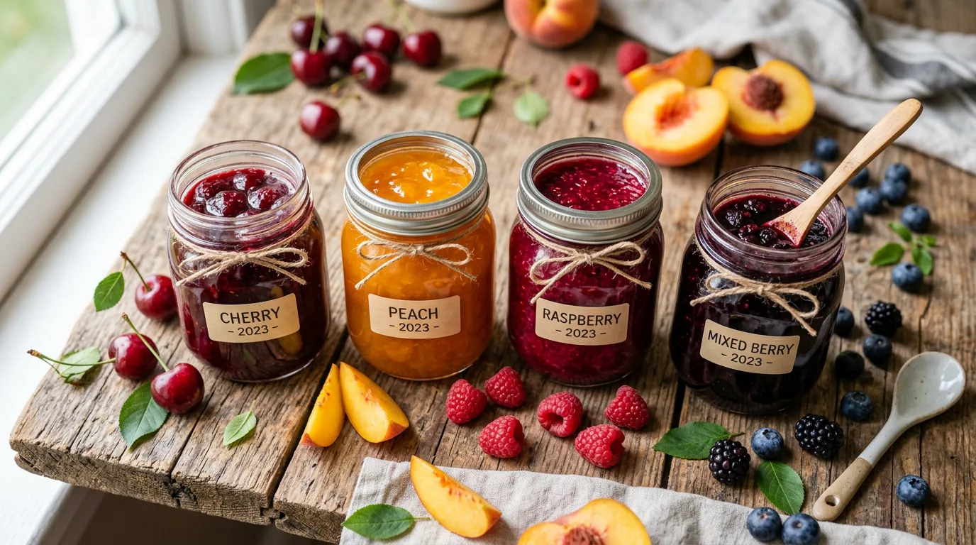 Preserves and fruit spreads